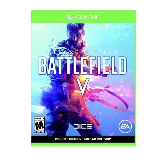 Battlefield V-Deluxe Edition-Xbox One-FACTORY SEALED-NEW
